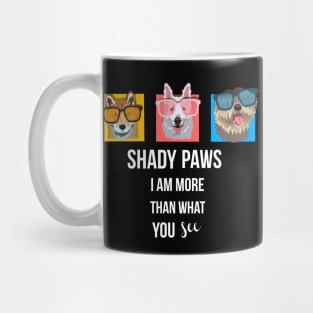 Shady Paws Dogs Wearing Oversized Sunglasses Mug